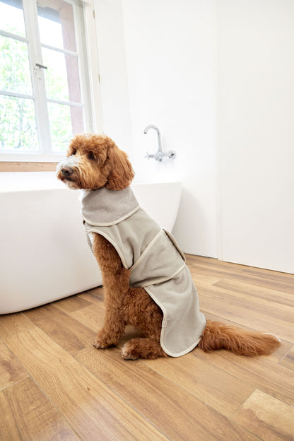 Palopa Hundebademantel - Robi Beige