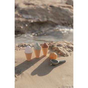 Little Dutch Strandset Eistüten 9-teilig - Eiscreme Sandformen