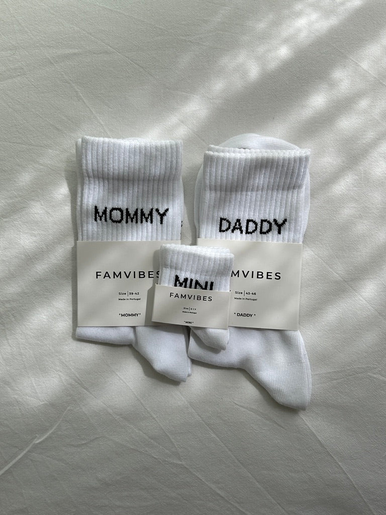 Famvibes Family Socken Set original weiß