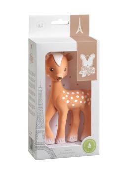 Vulli Sophie la girafe Fan Fan das kleine Rehkitz aus Naturkautschuk