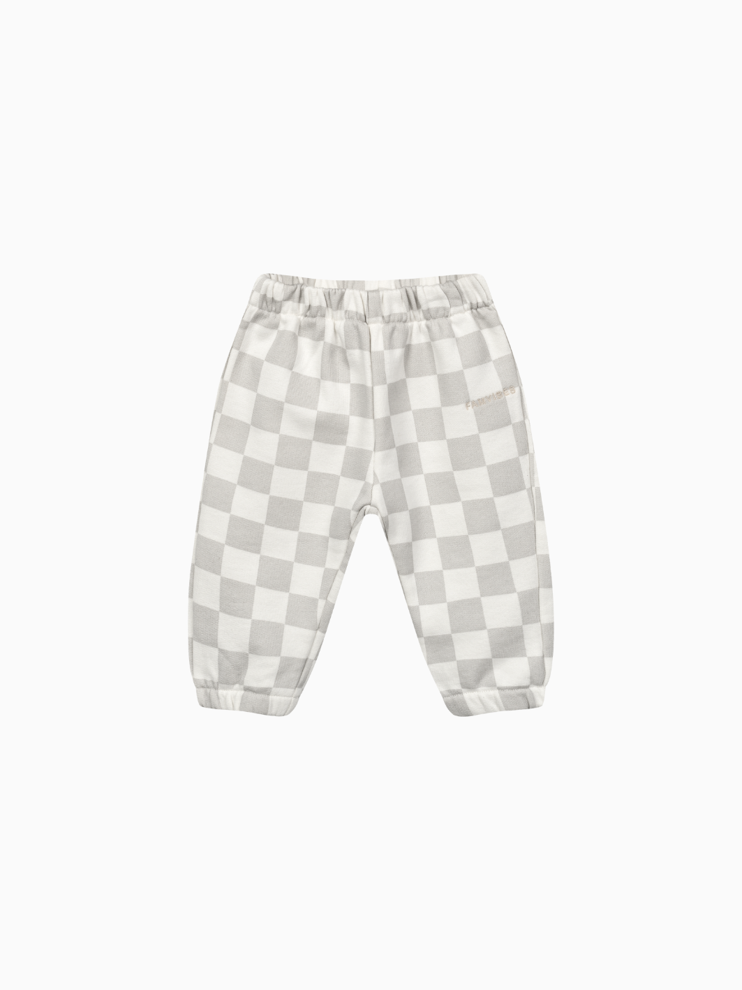 Famvibes Checkered Pants Baby sand