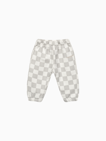 Famvibes Checkered Pants Baby sand