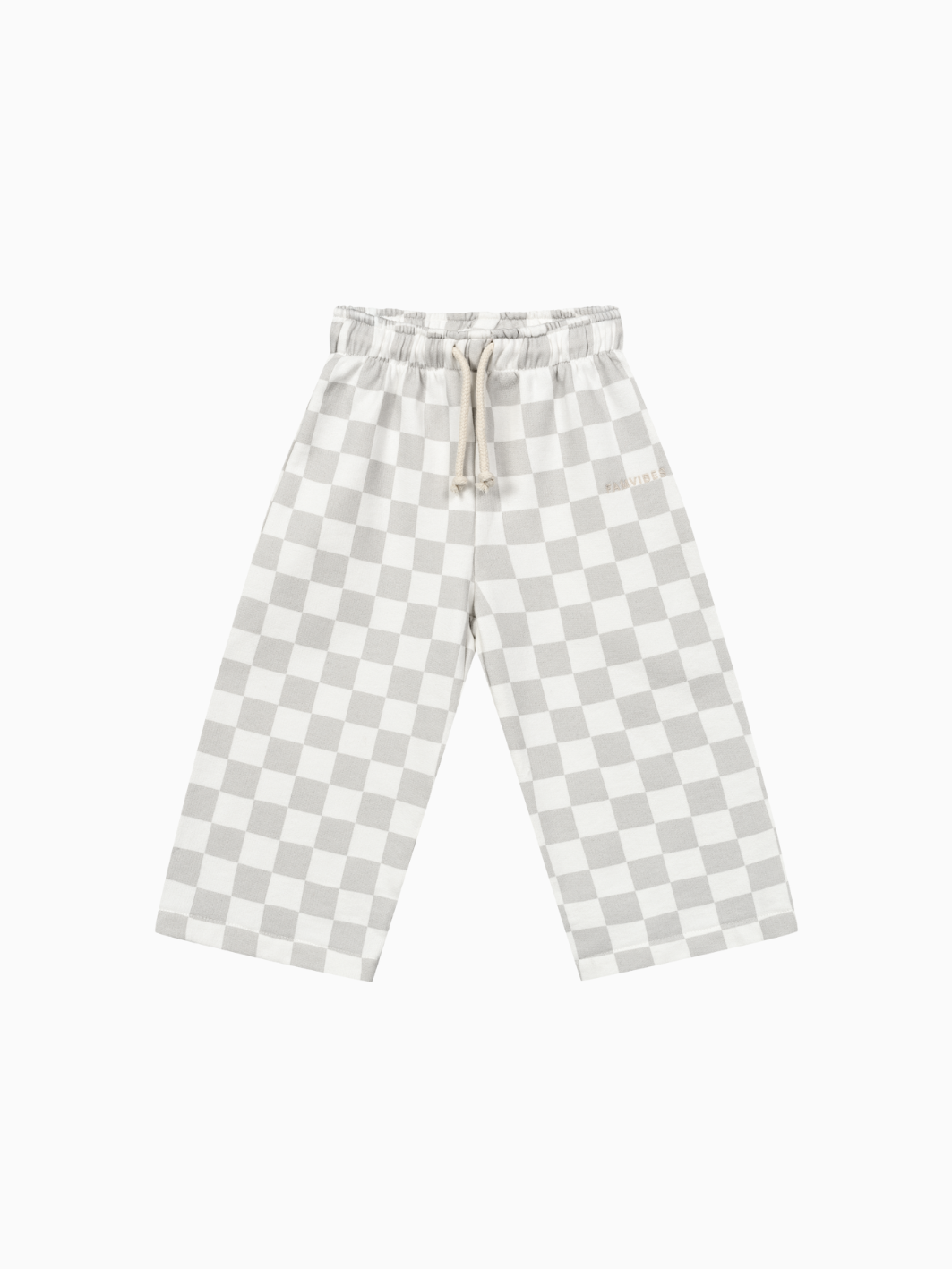 Famvibes Checkered Pants Kids sand