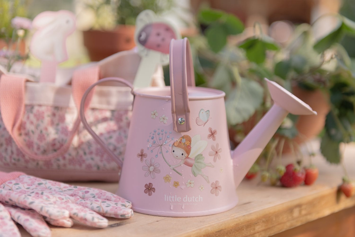 Little Dutch Garten Geschenkset 5-teilig - Rosa