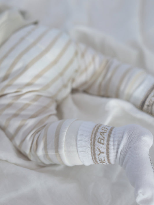 Famvibes HEY Baby Socken taupe