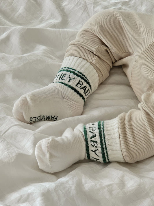 Famvibes HEY Baby Socken green