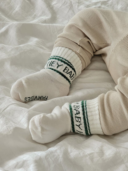 Famvibes HEY Baby Socken green