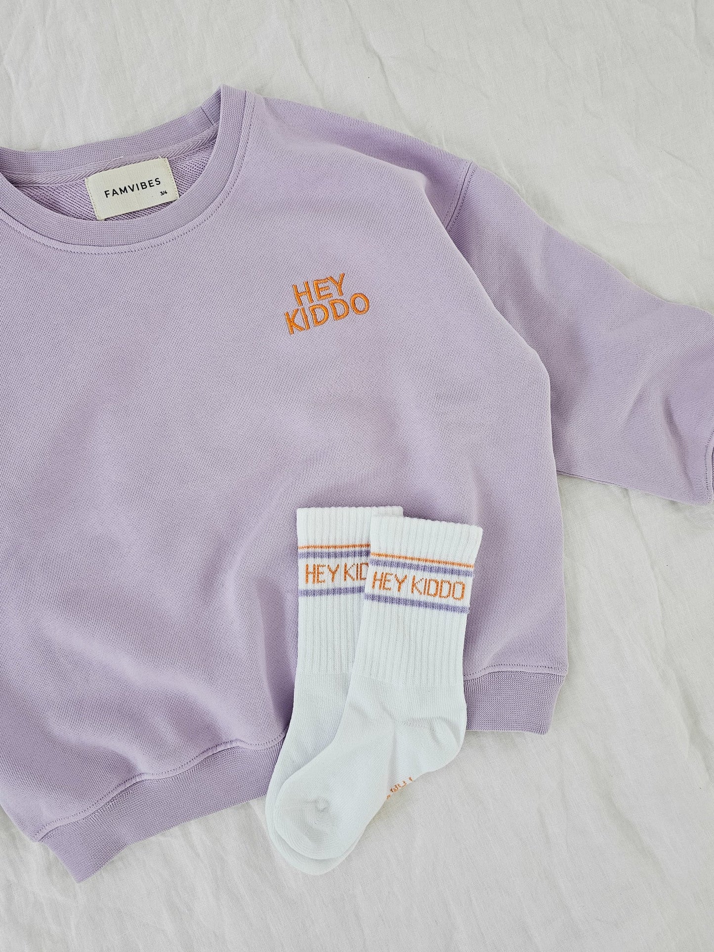 Famvibes HEY Kiddo Socken lavender
