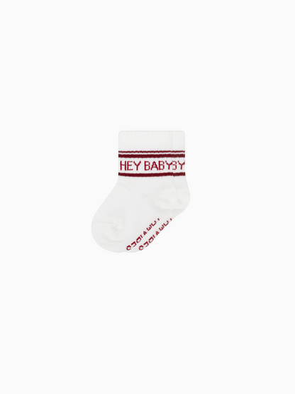 Famvibes HEY Baby Socken burgundy