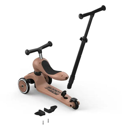 scoote and ride Highwaykick 1 Push and Go Material Nahaufnahme