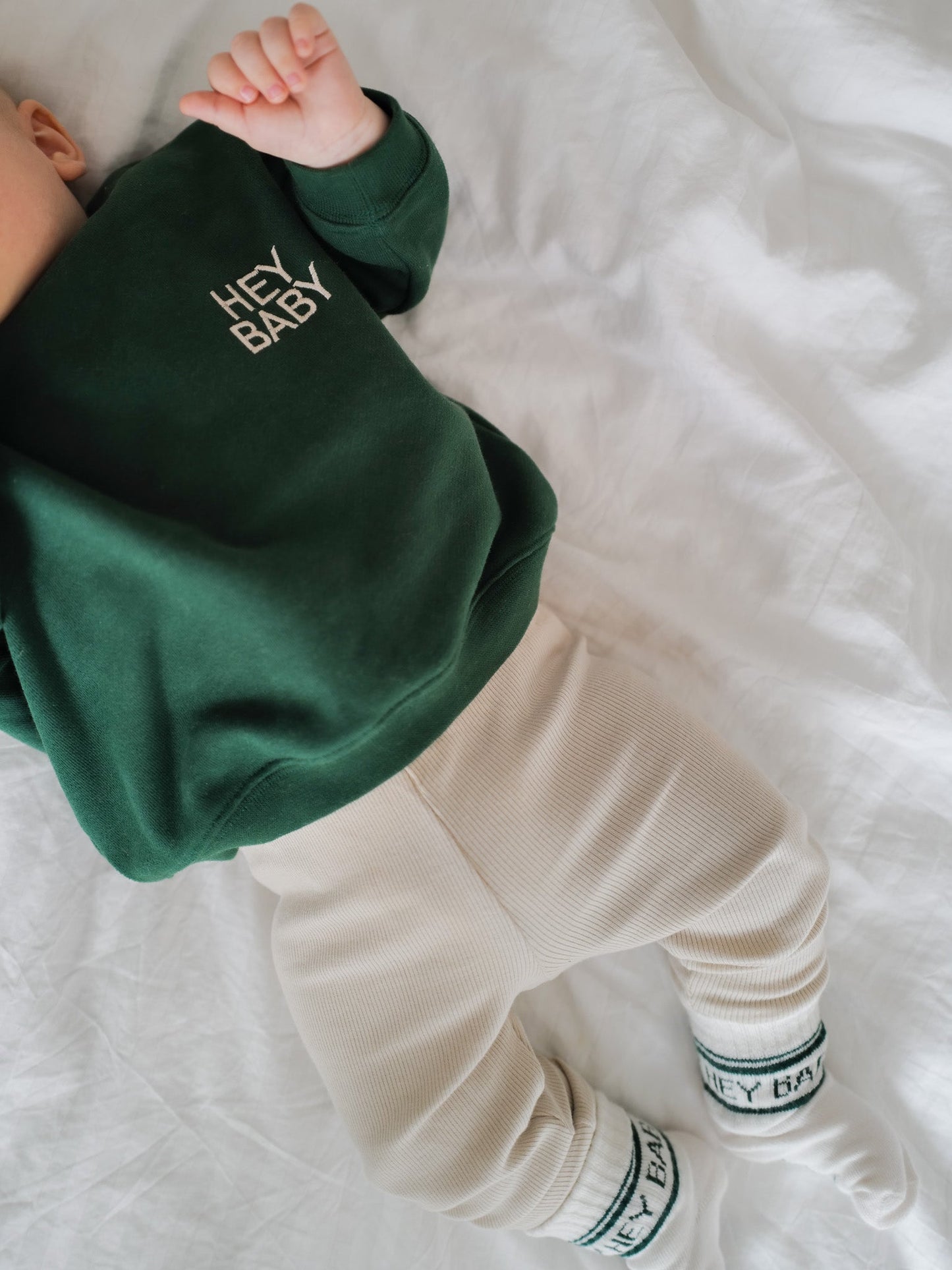 Famvibes HEY Baby Socken green