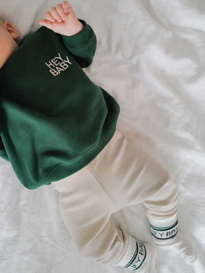 Famvibes HEY Baby Socken green