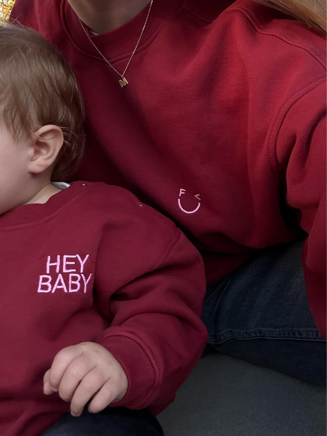 Famvibes Icon Sweatshirt Unisex burgundy