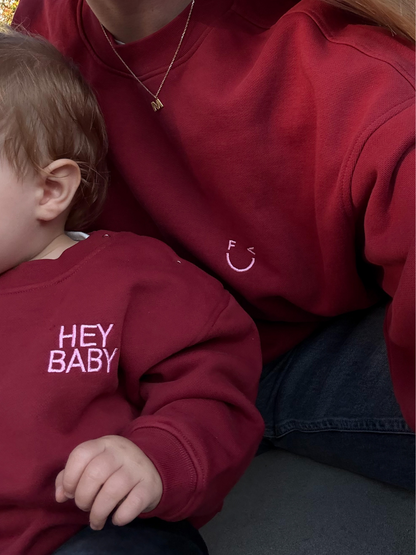 Famvibes Icon Sweatshirt Unisex burgundy