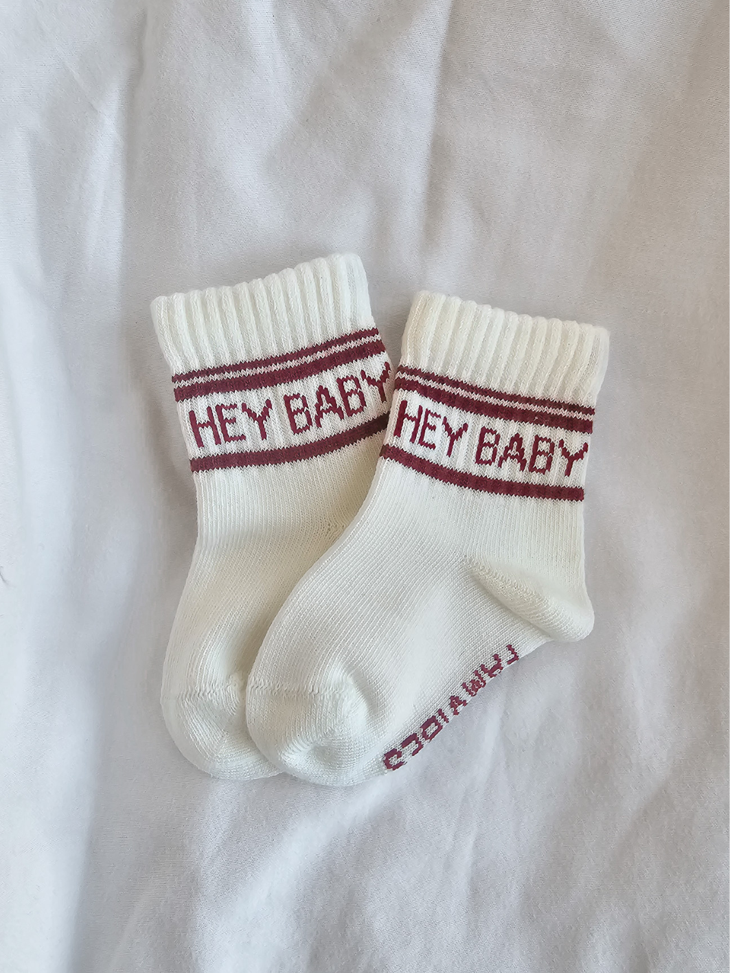 Famvibes HEY Baby Socken burgundy