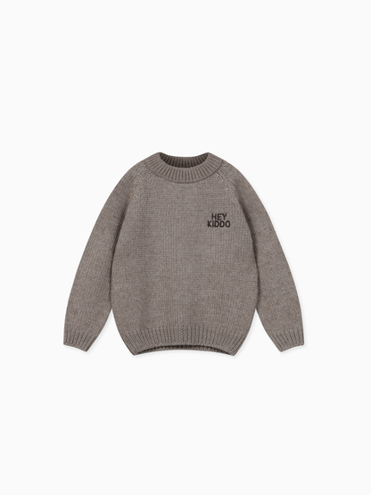 Famvibes HEY Kiddo Strickpullover chocolate