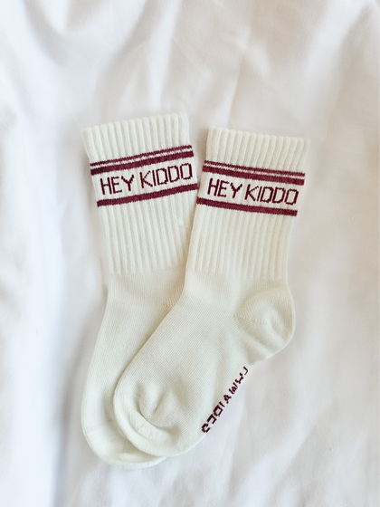 Famvibes HEY Kiddo Socken burgundy