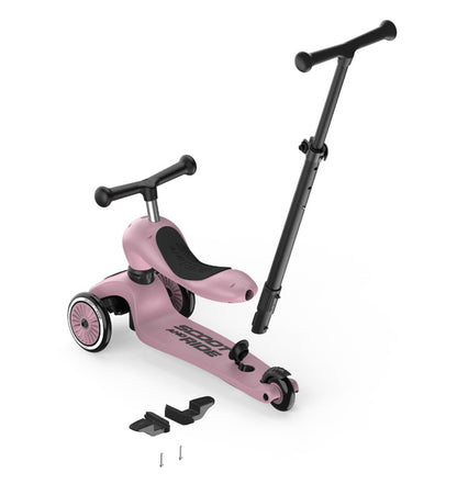 2in1 Kinderroller mit Sitz