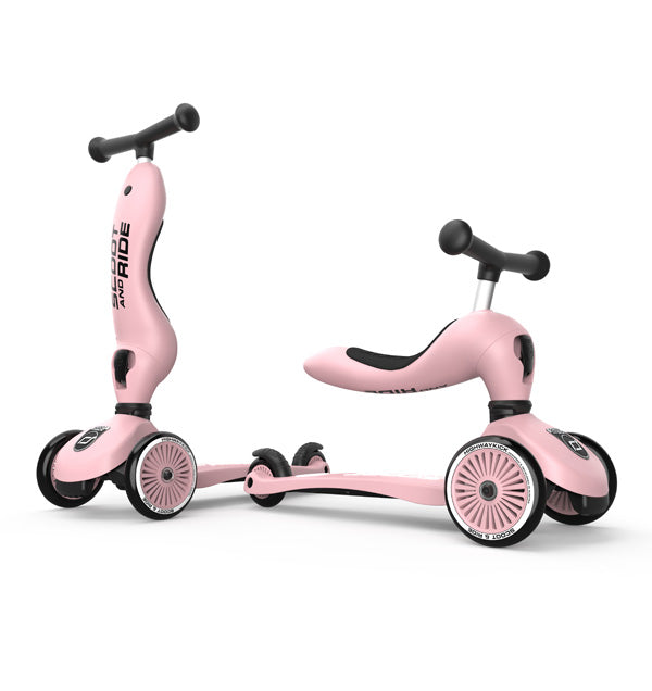 Scoot and Ride Highwaykick 1 rose Detailansicht