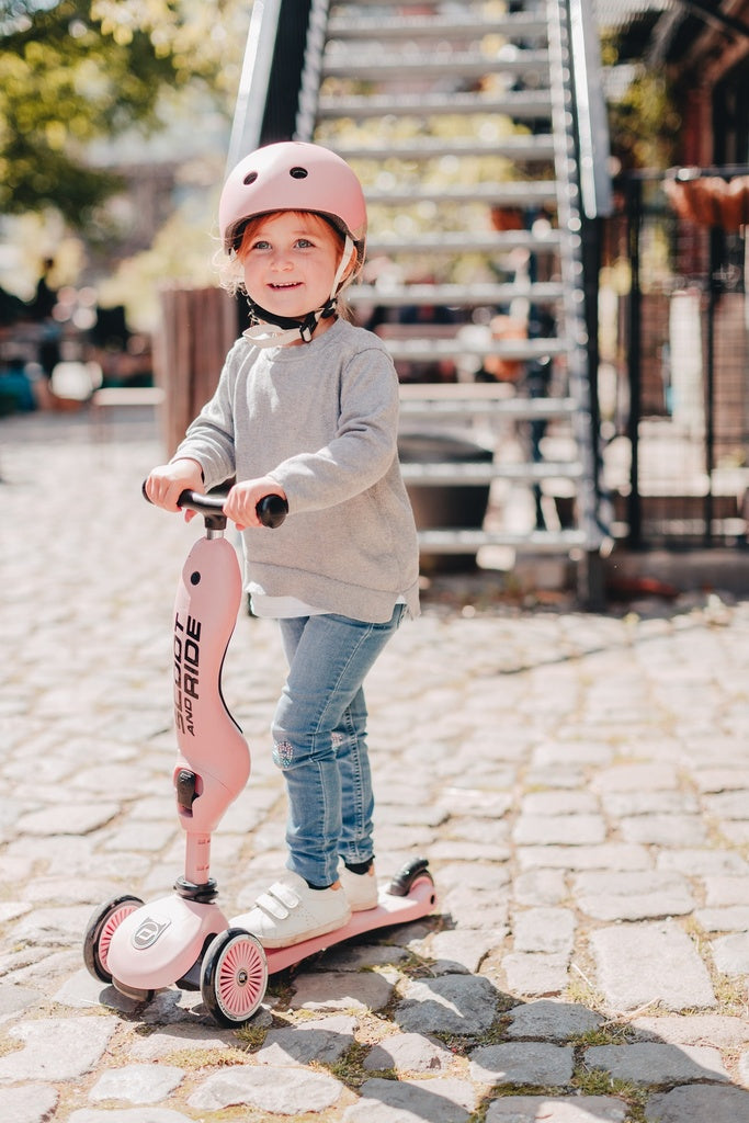 Scoot and Ride Highwaykick 1 rose Lieferumfang