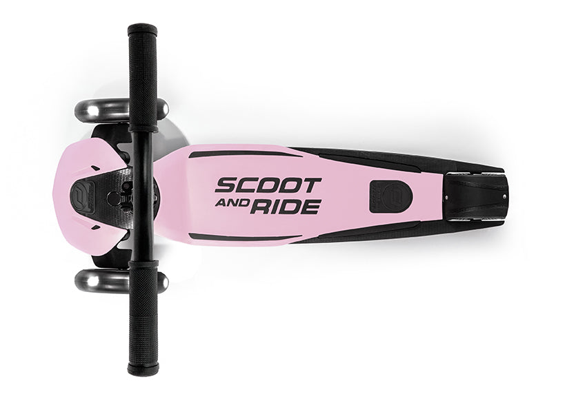 Scoot and Ride Highwaykick 5 LED rose Detailansicht