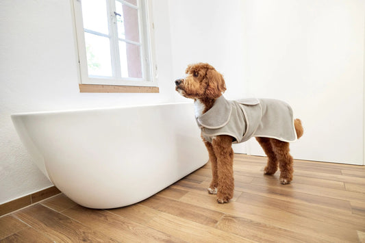 Palopa Hundebademantel - Robi Beige