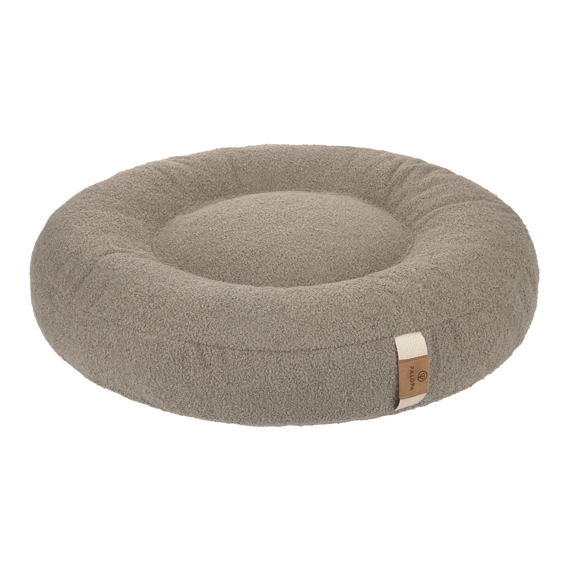 Palopa Hundebett Rund - Fippa Taupe Grau Studio