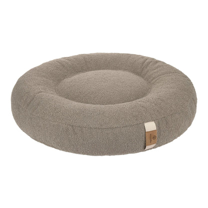Palopa Hundebett Rund - Fippa Taupe Grau Studio