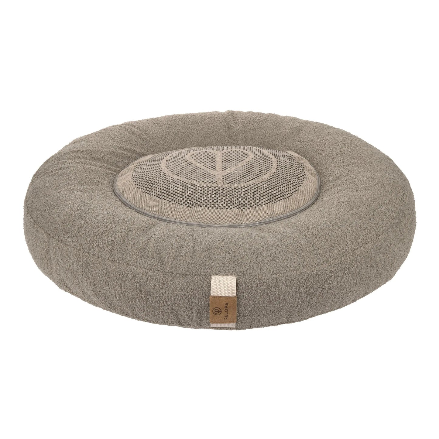 Palopa Hundebett Rund - Fippa Taupe Grau