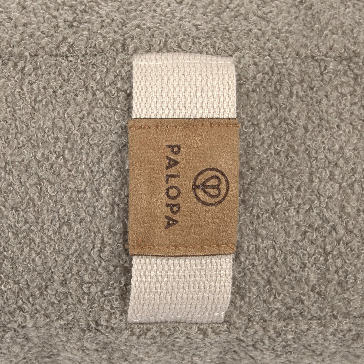 Palopa Hundebett Rund - Fippa Taupe Grau