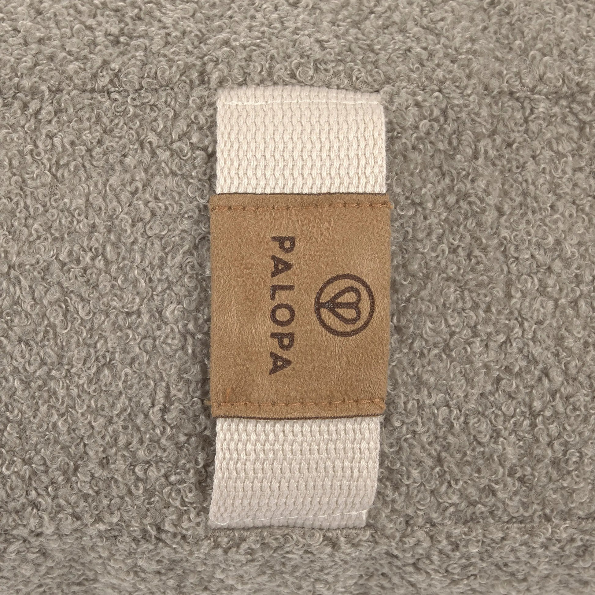 Palopa Hundebett Rund - Fippa Taupe Grau