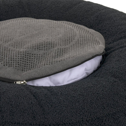 Palopa Hundebett Rund - Fippa Schwarz