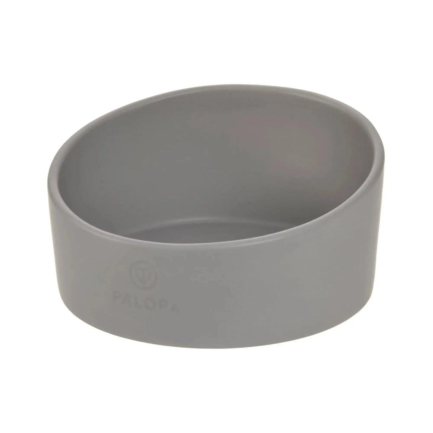 Palopa Hundenapf Cali Grau & Napfunterlage Loua Taupe