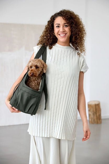 Palopa Hundetasche - Weda Dunkelgrün