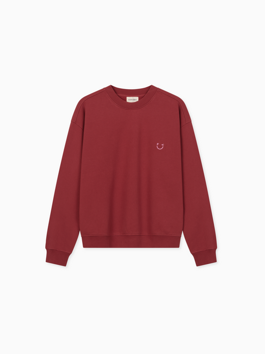 Famvibes Icon Sweatshirt Unisex burgundy