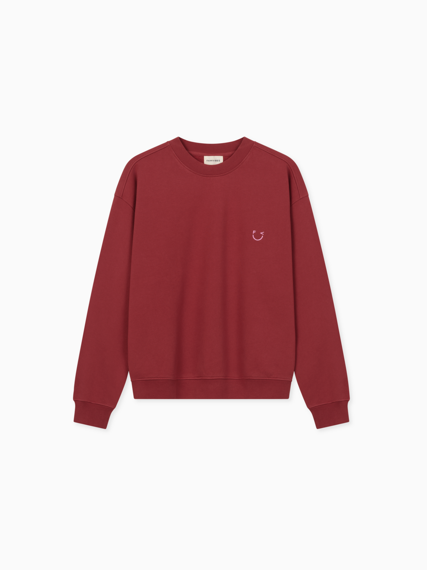 Famvibes Icon Sweatshirt Unisex burgundy