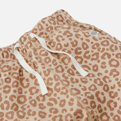 Cloby Jogginghose in Leopard Brown Lieferumfang