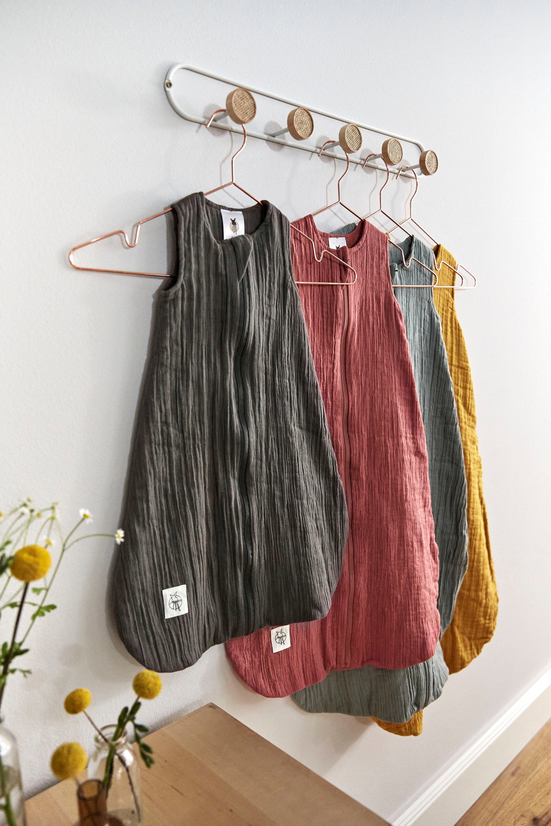 Lässig Baby Sommerschlafsack Tog 1 Bio Baumwolle, Anthrazit Verpackung