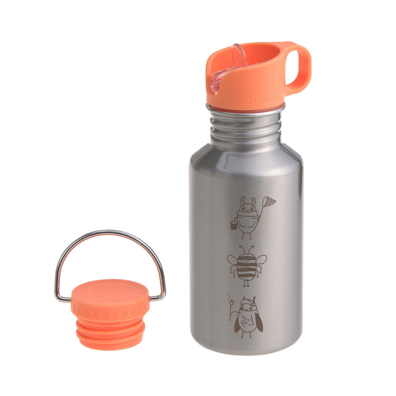Edelstahl Kinder Trinkflasche 500 ml Nature