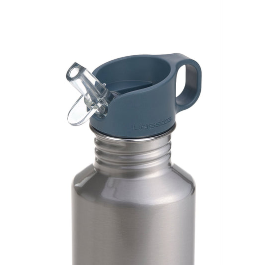 Lässig Edelstahl Kinder Trinkflasche 500 ml Happy Prints Detailansicht
