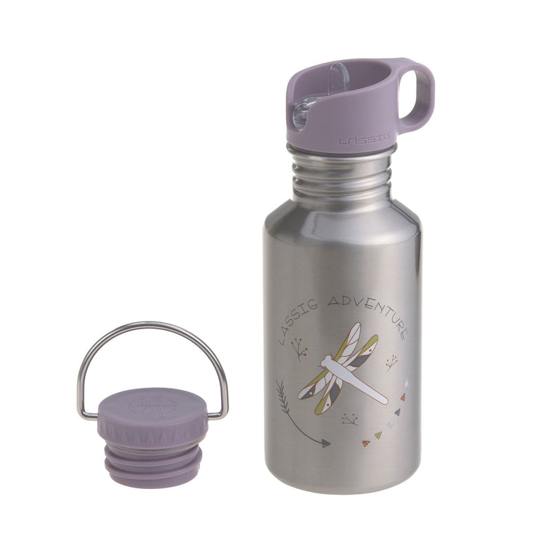Edelstahl Kinder Trinkflasche 500 ml Adventure, Libelle