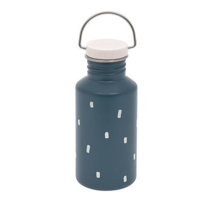 Lässig Edelstahl Kinder Trinkflasche 500 ml Happy Prints, Dunkelblau Lifestyle Bild