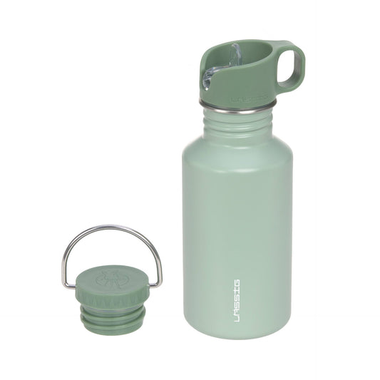 Edelstahl Kinder Trinkflasche 500 ml Unique, Grün