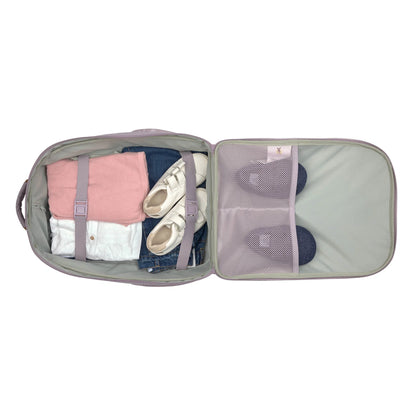 Lässig lila Kinderkoffer Trolley Little Gang - Kinderreisekoffer — Detailansicht 3