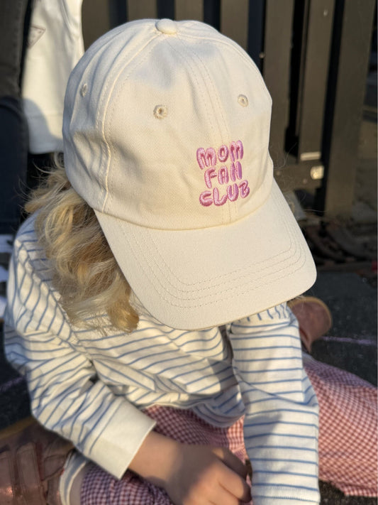 Famvibes Mom Fan Club Cap creme