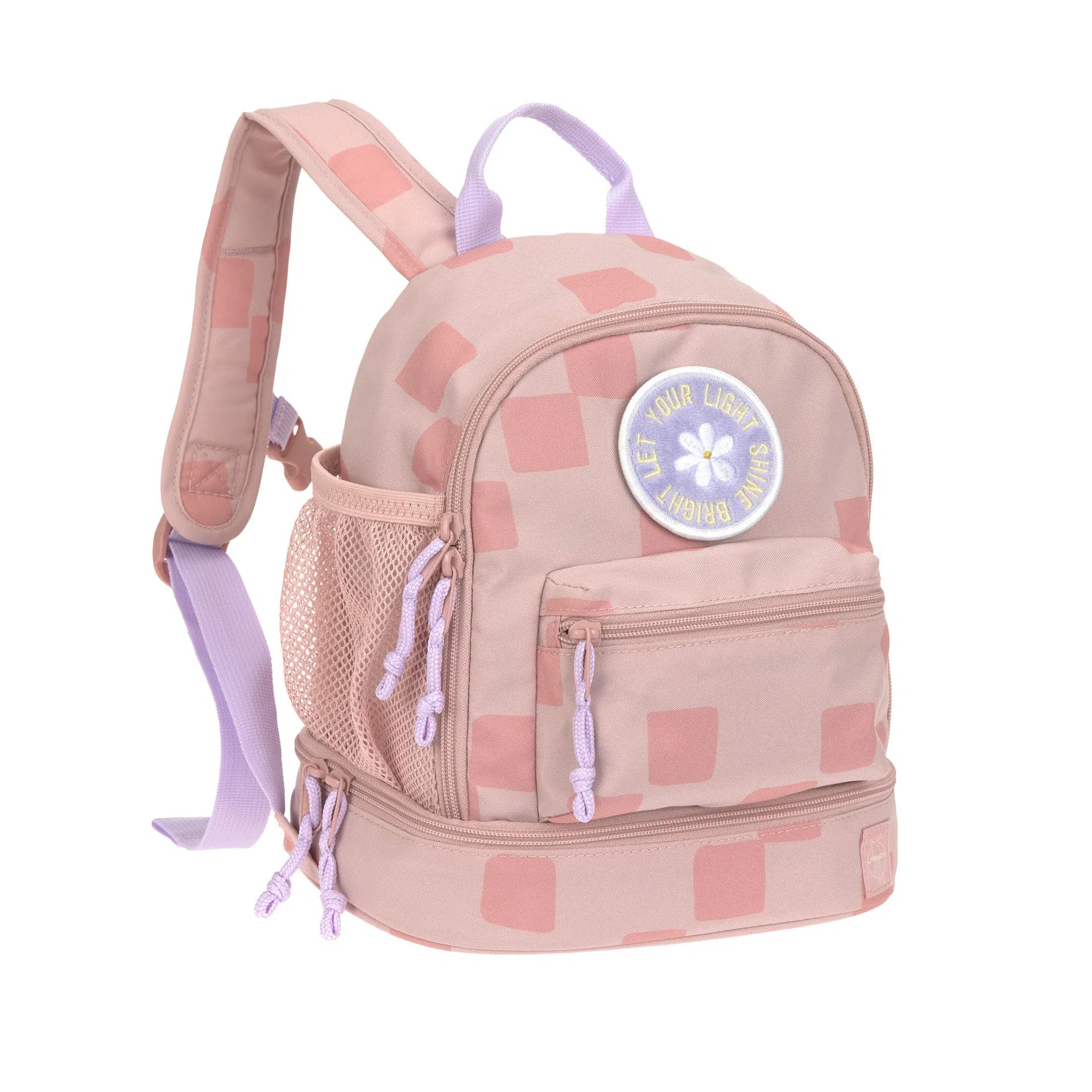 Lässig Mini Rucksack Pattern Party Rosa