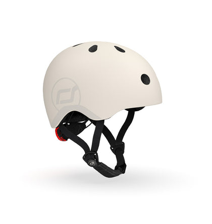 Scoot and Ride Kinderhelm Größe S ash LED Helm