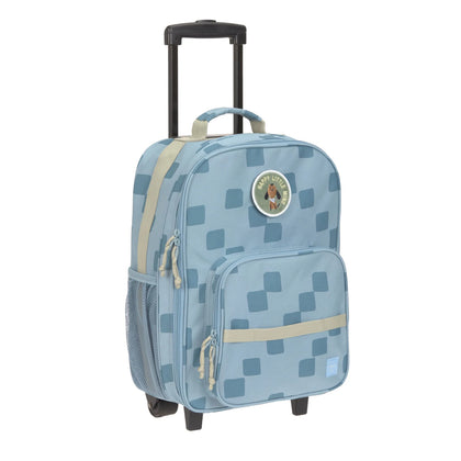 Lässig Kinderkoffer - Trolley Pattern Party, Blau