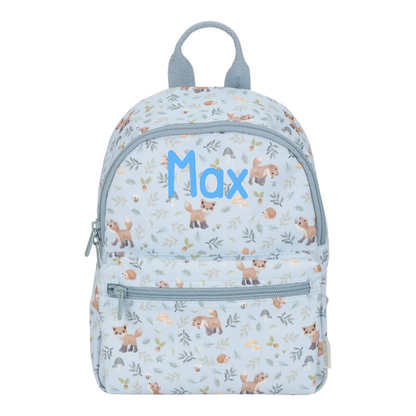 Little Duch Blauer Rucksack Forest Friends Personalisierung mit Namen — Detailansicht 3