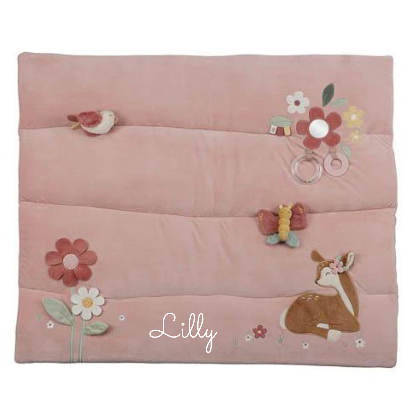 Little Dutch rosa Laufgittereinlage 75 x 95 cm - Fairy Garden — Detailansicht 3